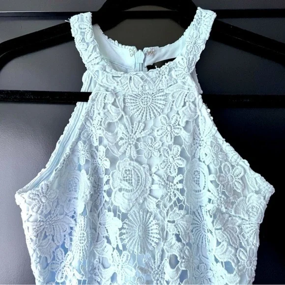 💚Lulu’s light blue sleeveless dress size XS - Picture 2 of 9